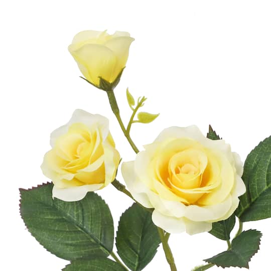 30" Two-Tone Yellow Rose Stem by Ashland®